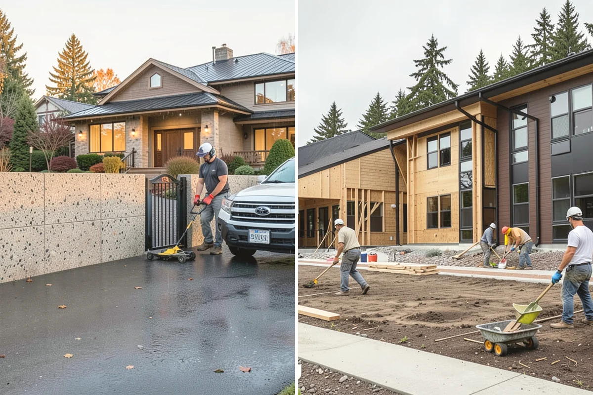 Poured Concrete Retaining Wall in Tukwila, King County, WA - Engineer the wall and secure permits for the design