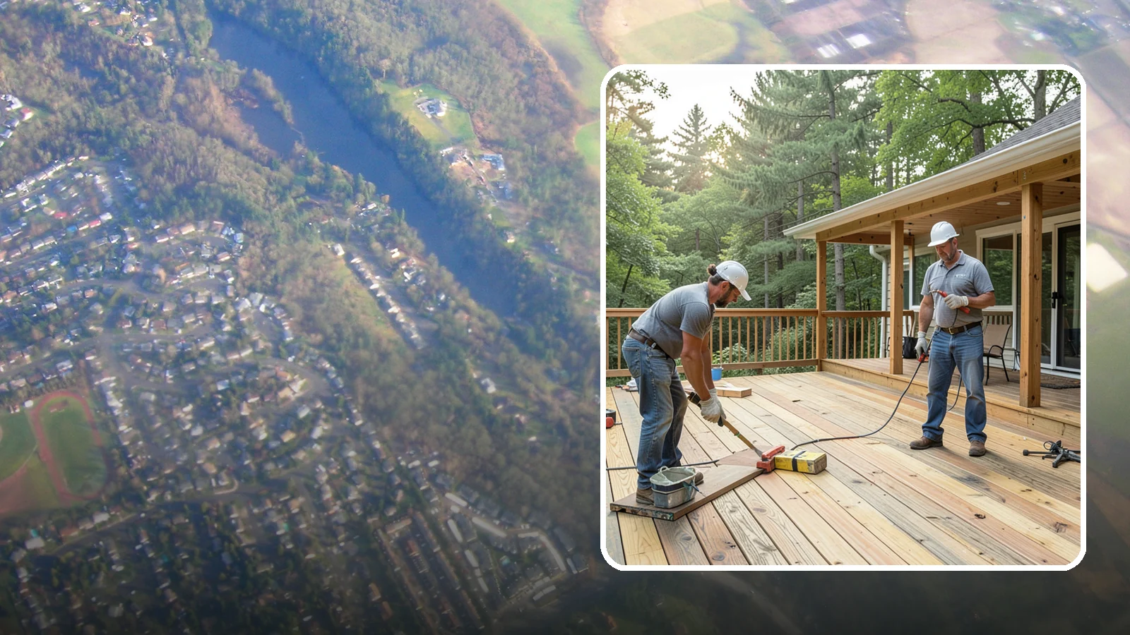 Pressure-Treated Deck Installation in Algona, King County, WA - Budget-friendly pressure-treated decking engineered to hold up against Western Washington moisture.