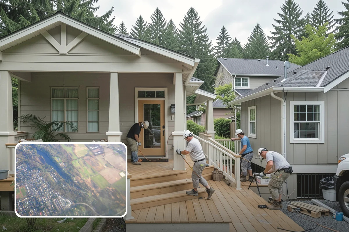 Pressure-Treated Deck Installation in Algona, King County, WA - Lowest upfront cost among common decking options