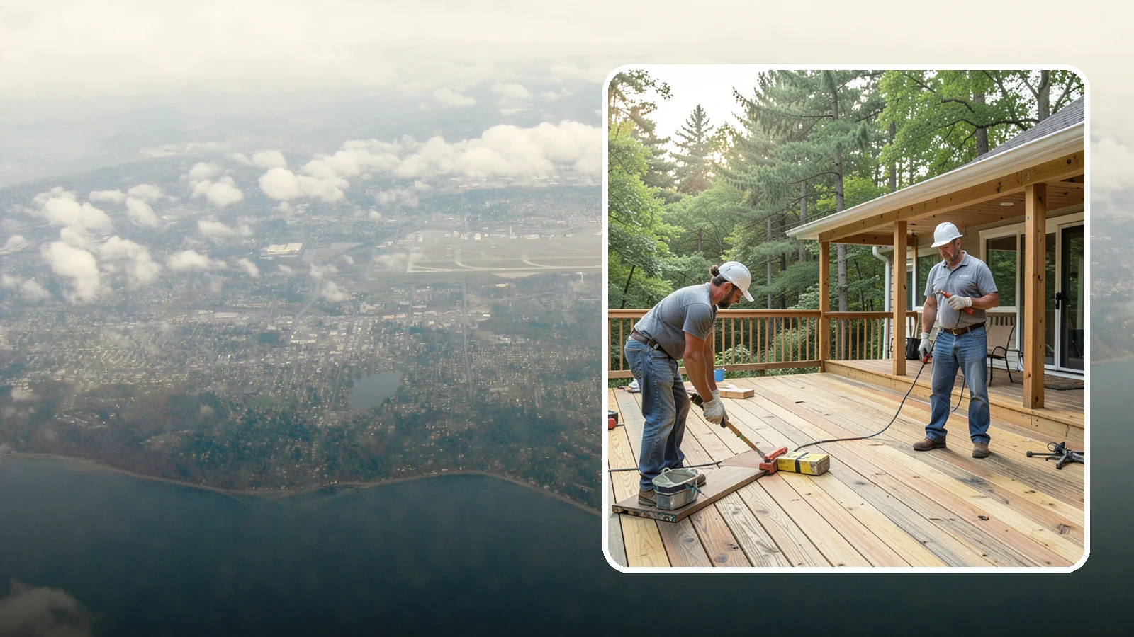 Pressure-Treated Deck Installation in Burien, King County, WA - Budget-friendly pressure-treated decking engineered to hold up against Western Washington moisture.