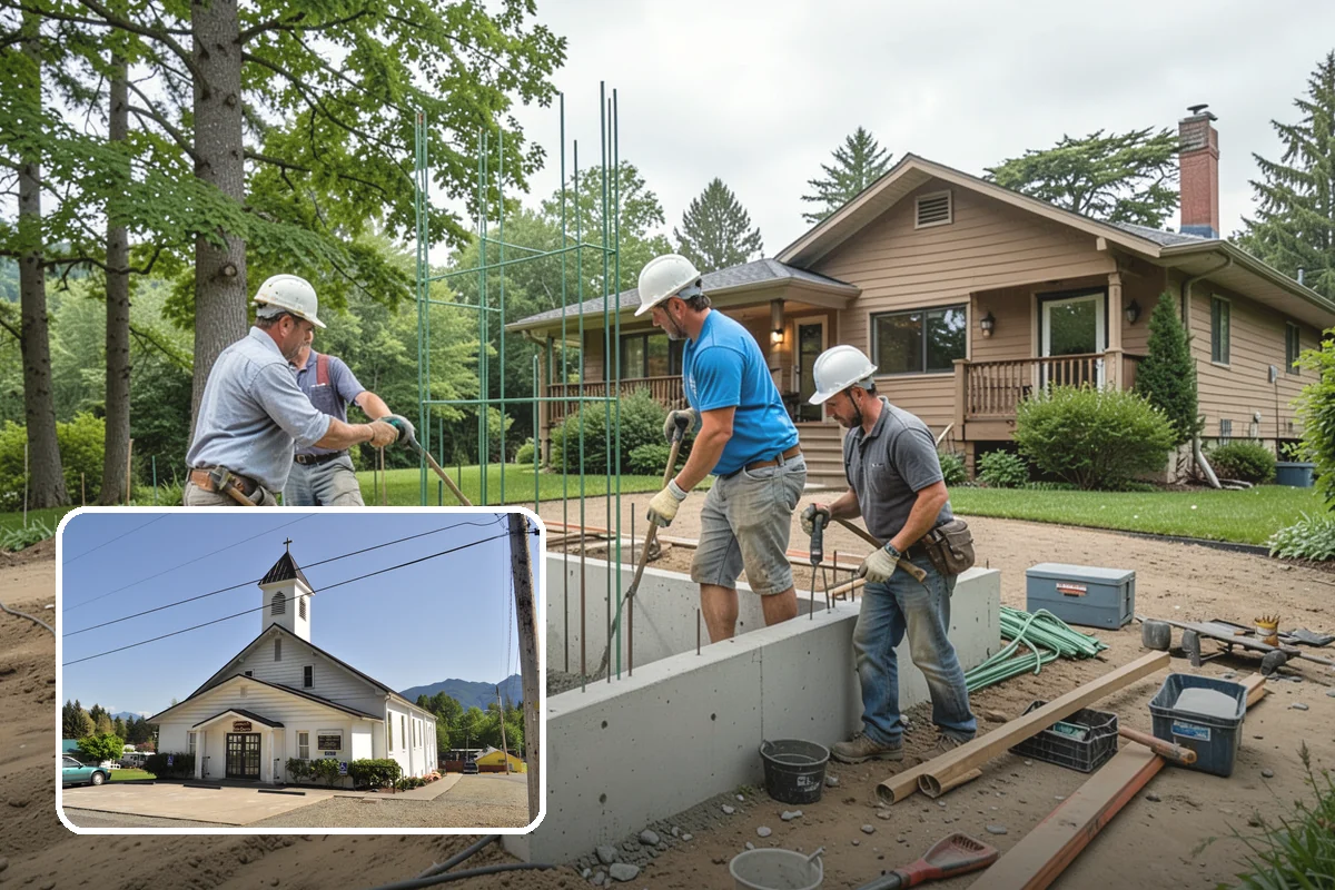 Pressure-Treated Deck Installation in Concrete, Skagit County, WA - Lowest upfront cost among common decking options