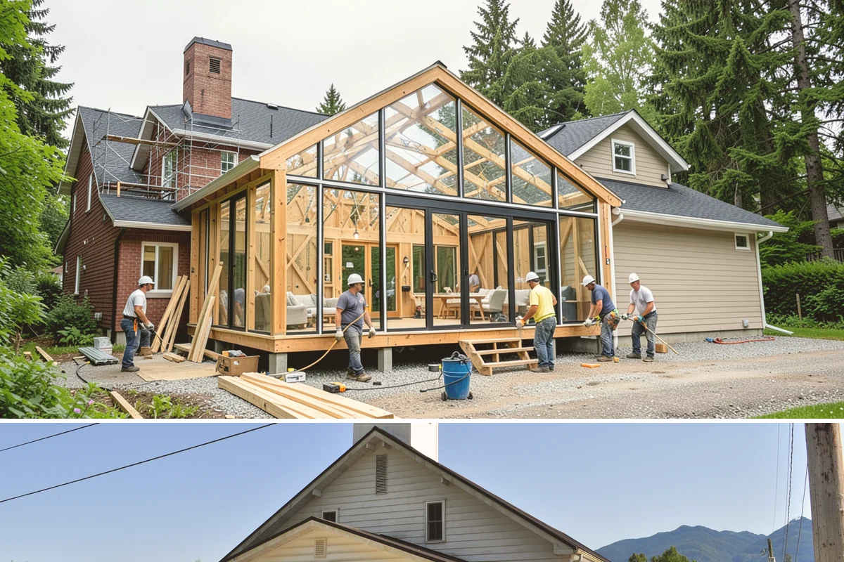 Pressure-Treated Deck Installation in Concrete, Skagit County, WA - We build pressure-treated decks year-round, and it's best to let the lumber dry a few weeks before staining, which favors summer...