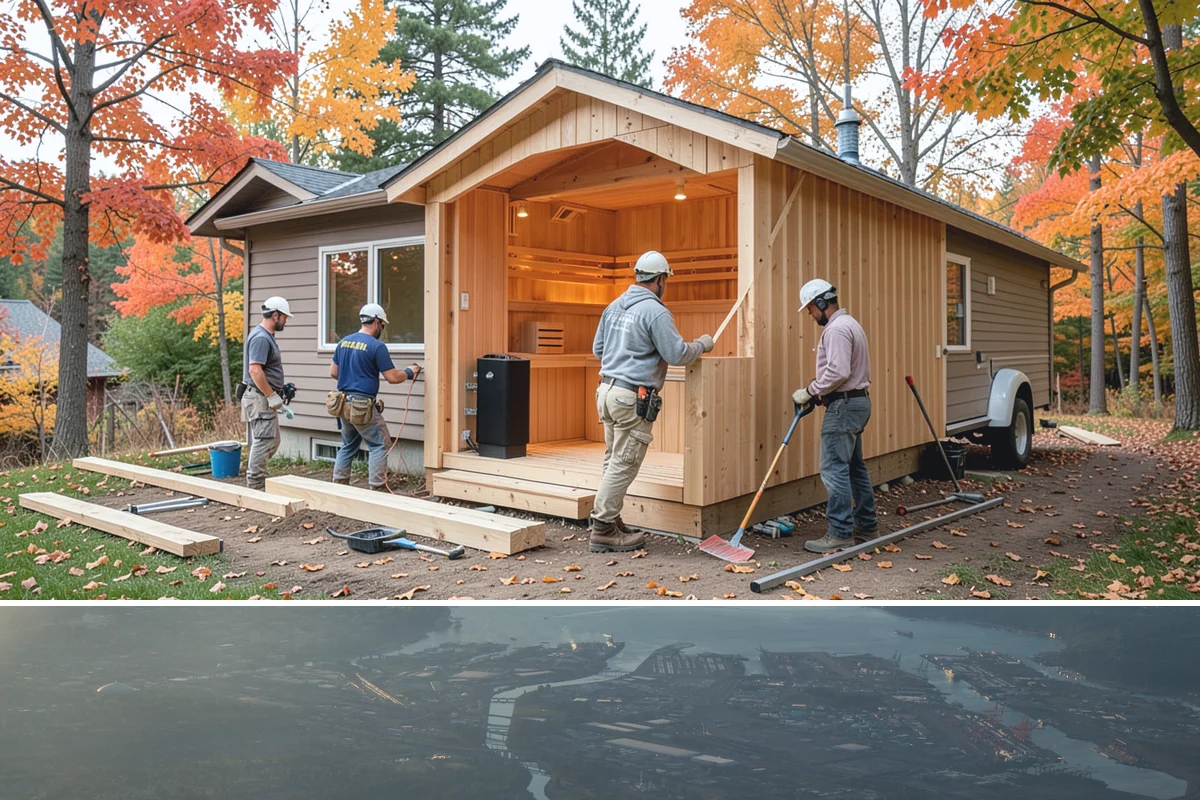 Pressure-Treated Deck Installation in Fife, Pierce County, WA - We build pressure-treated decks year-round, and it's best to let the lumber dry a few weeks before staining, which favors summer...