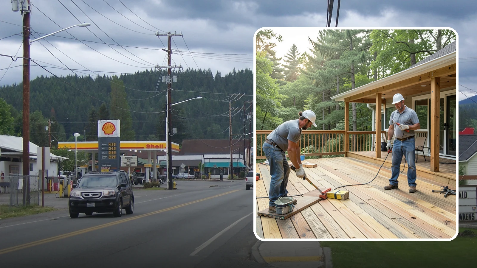 Pressure-Treated Deck Installation in Granite Falls, Snohomish County, WA - Budget-friendly pressure-treated decking engineered to hold up against Western Washington moisture.