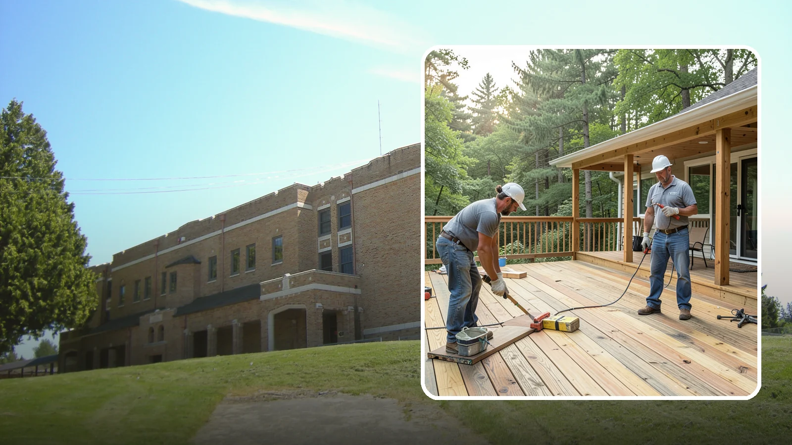 Pressure-Treated Deck Installation in Maple Valley, King County, WA - Budget-friendly pressure-treated decking engineered to hold up against Western Washington moisture.