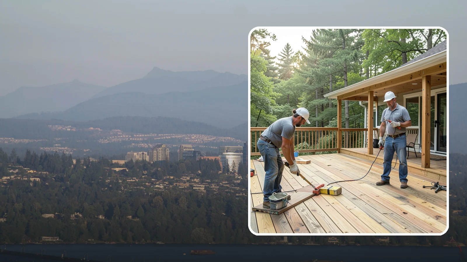 Pressure-Treated Deck Installation in Medina, King County, WA - Budget-friendly pressure-treated decking engineered to hold up against Western Washington moisture.