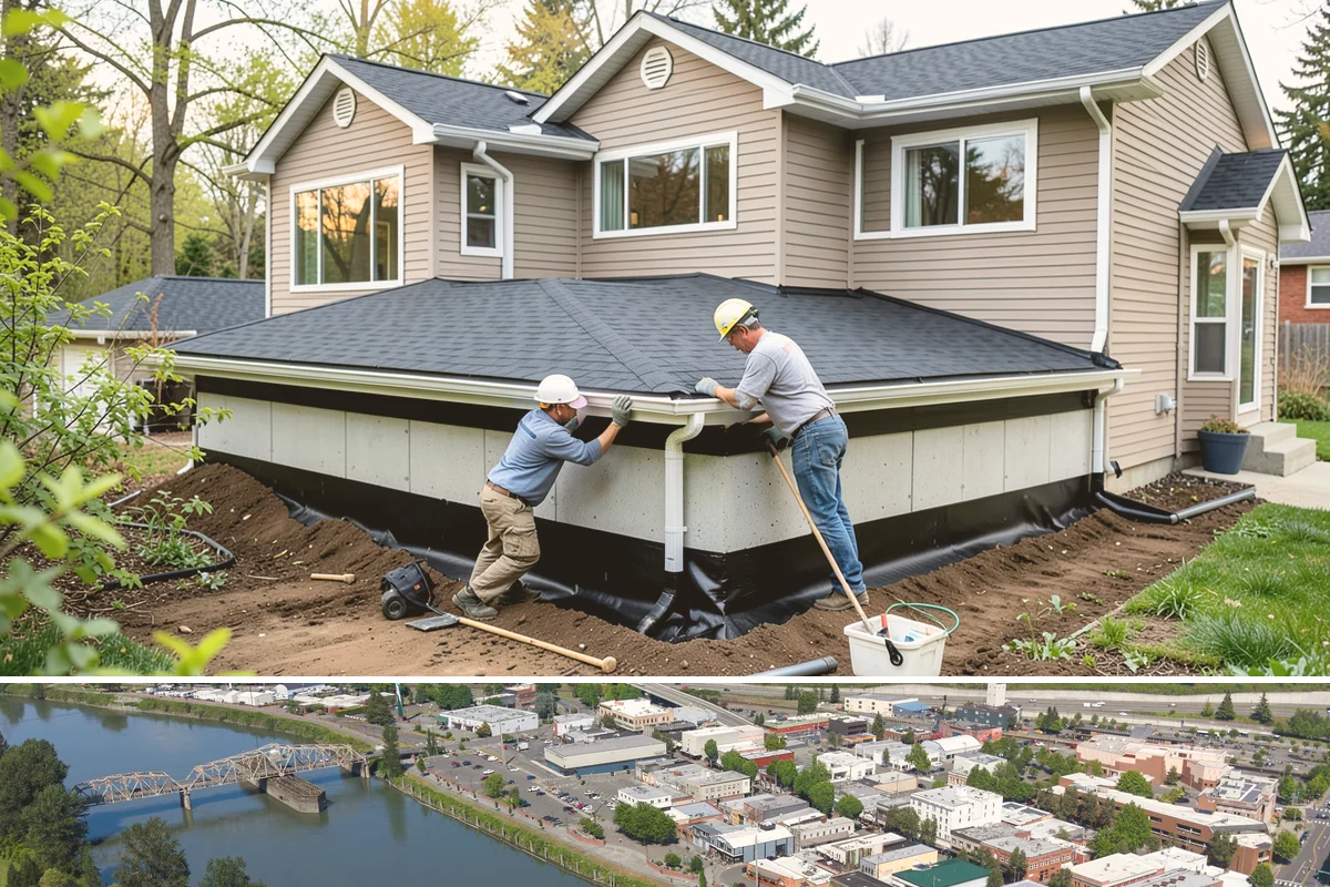 Pressure-Treated Deck Installation in Mount Vernon, Skagit County, WA - We build pressure-treated decks year-round, and it's best to let the lumber dry a few weeks before staining, which favors summer...