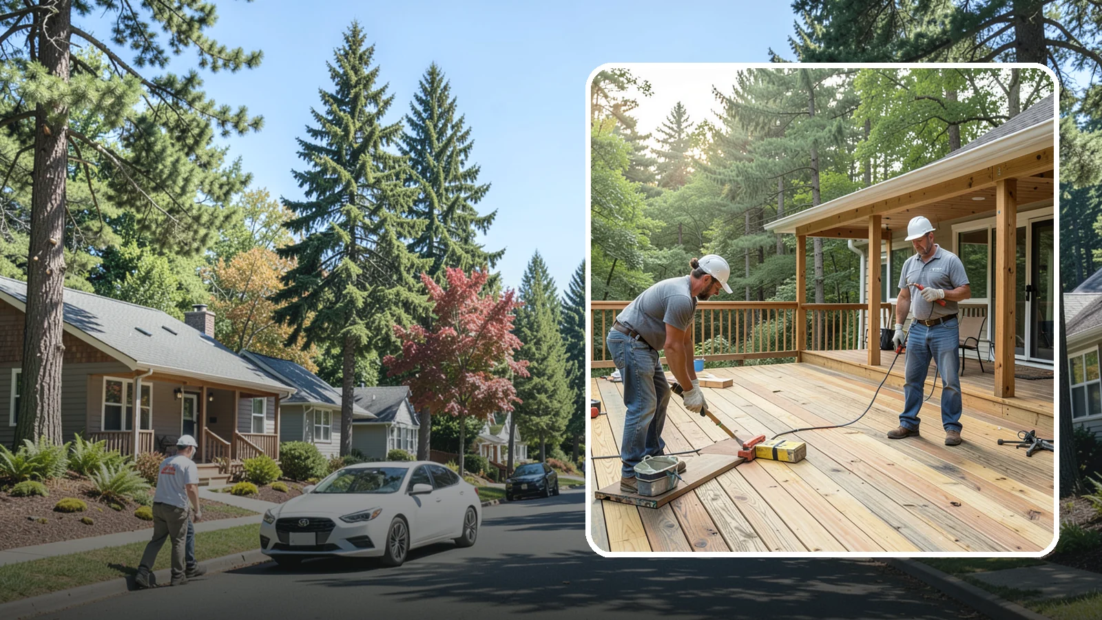 Pressure-Treated Deck Installation in Orting, Pierce County, WA - Budget-friendly pressure-treated decking engineered to hold up against Western Washington moisture.