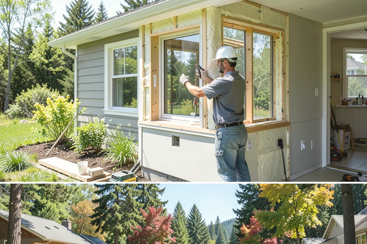 Pressure-Treated Deck Installation in Orting, Pierce County, WA - We build pressure-treated decks year-round, and it's best to let the lumber dry a few weeks before staining, which favors summer...