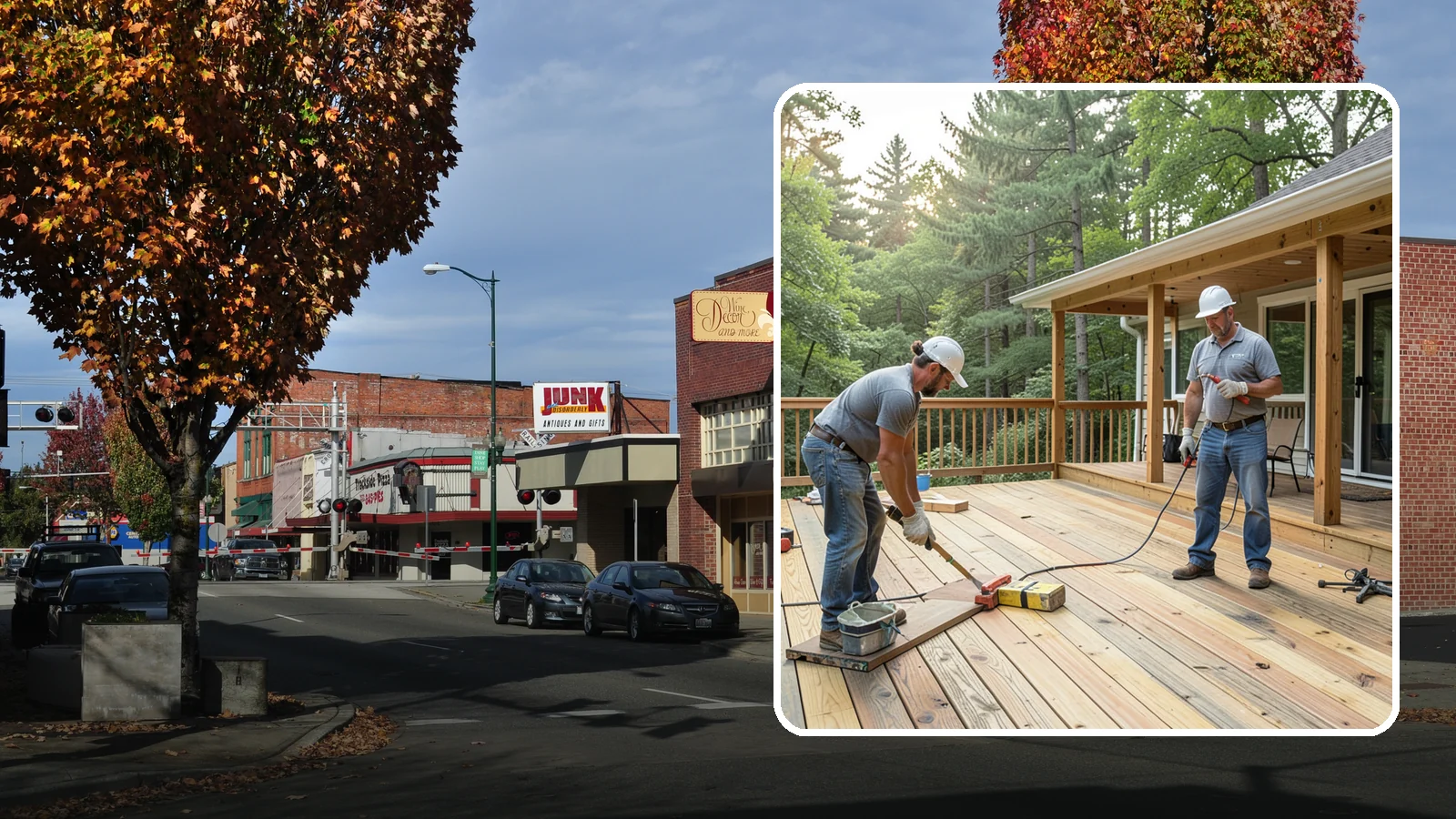 Pressure-Treated Deck Installation in Puyallup, Pierce County, WA - Budget-friendly pressure-treated decking engineered to hold up against Western Washington moisture.