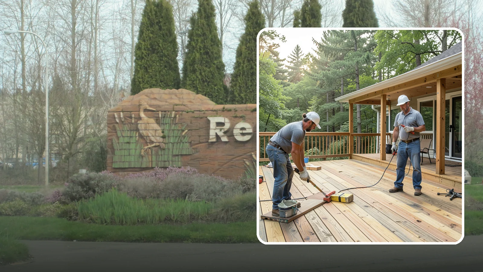 Pressure-Treated Deck Installation in Renton, King County, WA - Budget-friendly pressure-treated decking engineered to hold up against Western Washington moisture.