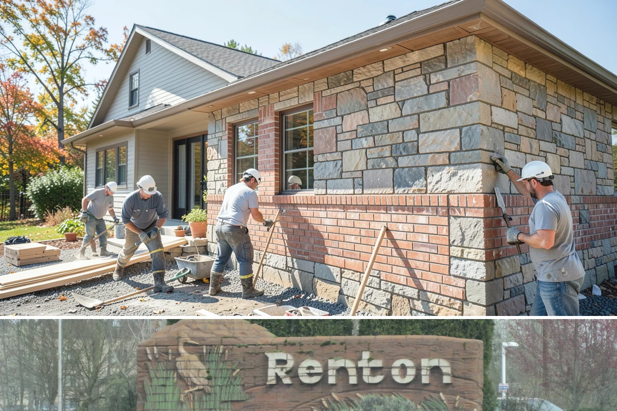 Pressure-Treated Deck Installation in Renton, King County, WA - We build pressure-treated decks year-round, and it's best to let the lumber dry a few weeks before staining, which favors summer...