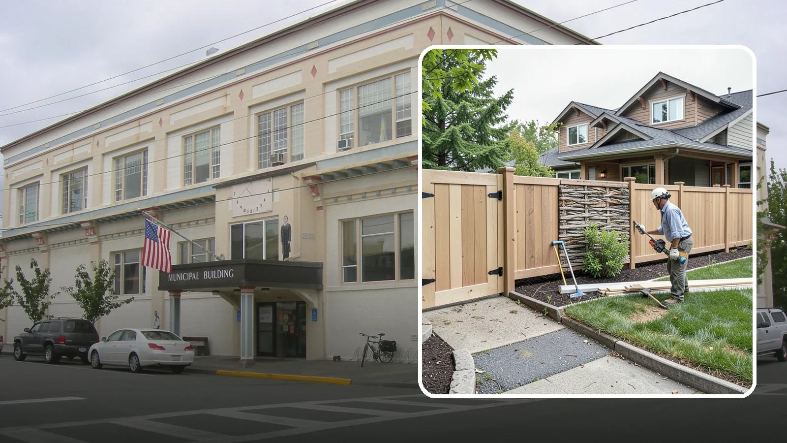 Privacy Fence Installation in Anacortes, Skagit County, WA - A full-height privacy fence that blocks sightlines and buffers noise around your outdoor space.