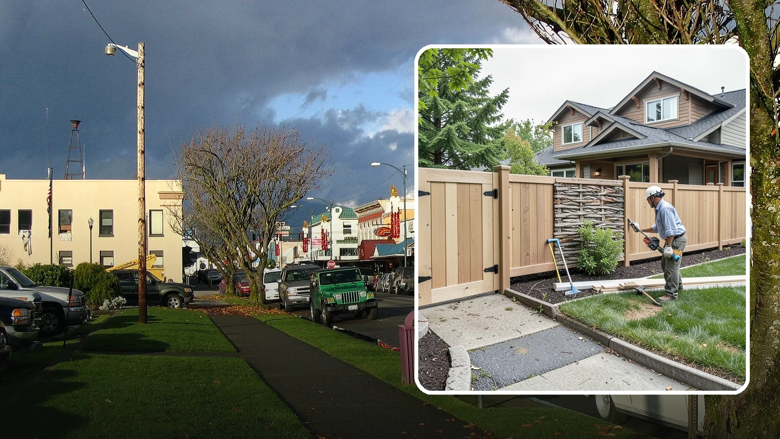 Privacy Fence Installation in Arlington, Snohomish County, WA - A full-height privacy fence that blocks sightlines and buffers noise around your outdoor space.