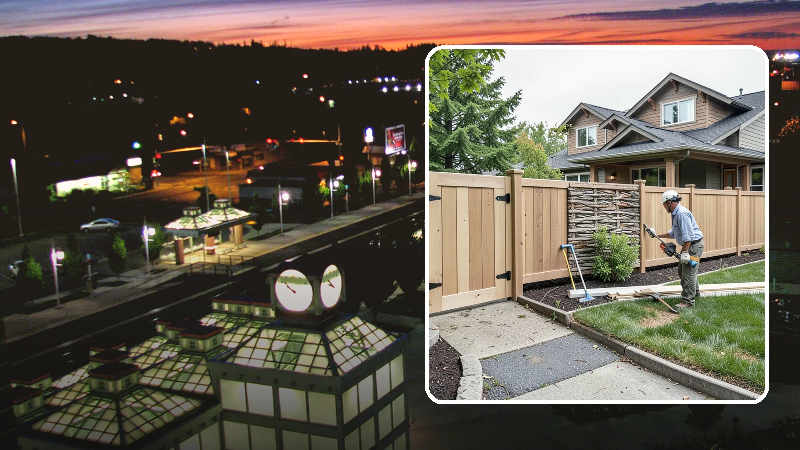 Privacy Fence Installation in Auburn, King County, WA - A full-height privacy fence that blocks sightlines and buffers noise around your outdoor space.