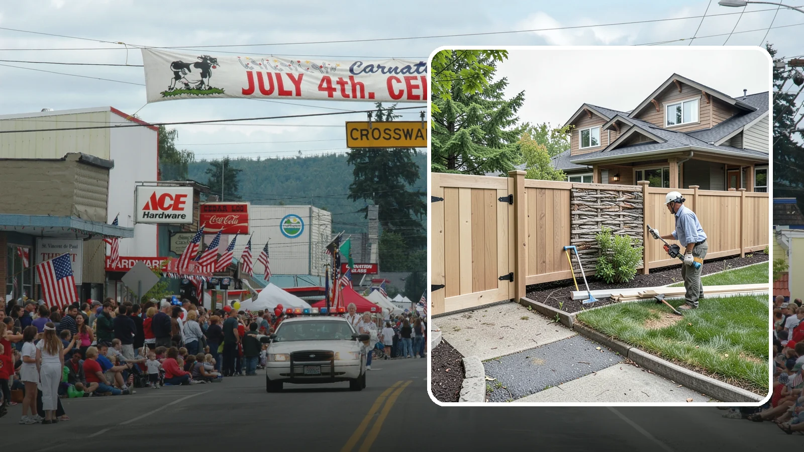 Privacy Fence Installation in Carnation, King County, WA - A full-height privacy fence that blocks sightlines and buffers noise around your outdoor space.