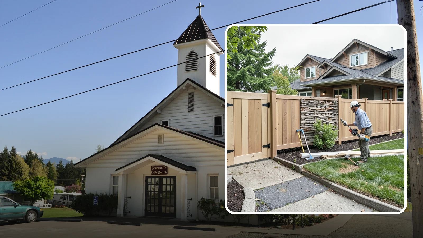 Privacy Fence Installation in Concrete, Skagit County, WA - A full-height privacy fence that blocks sightlines and buffers noise around your outdoor space.