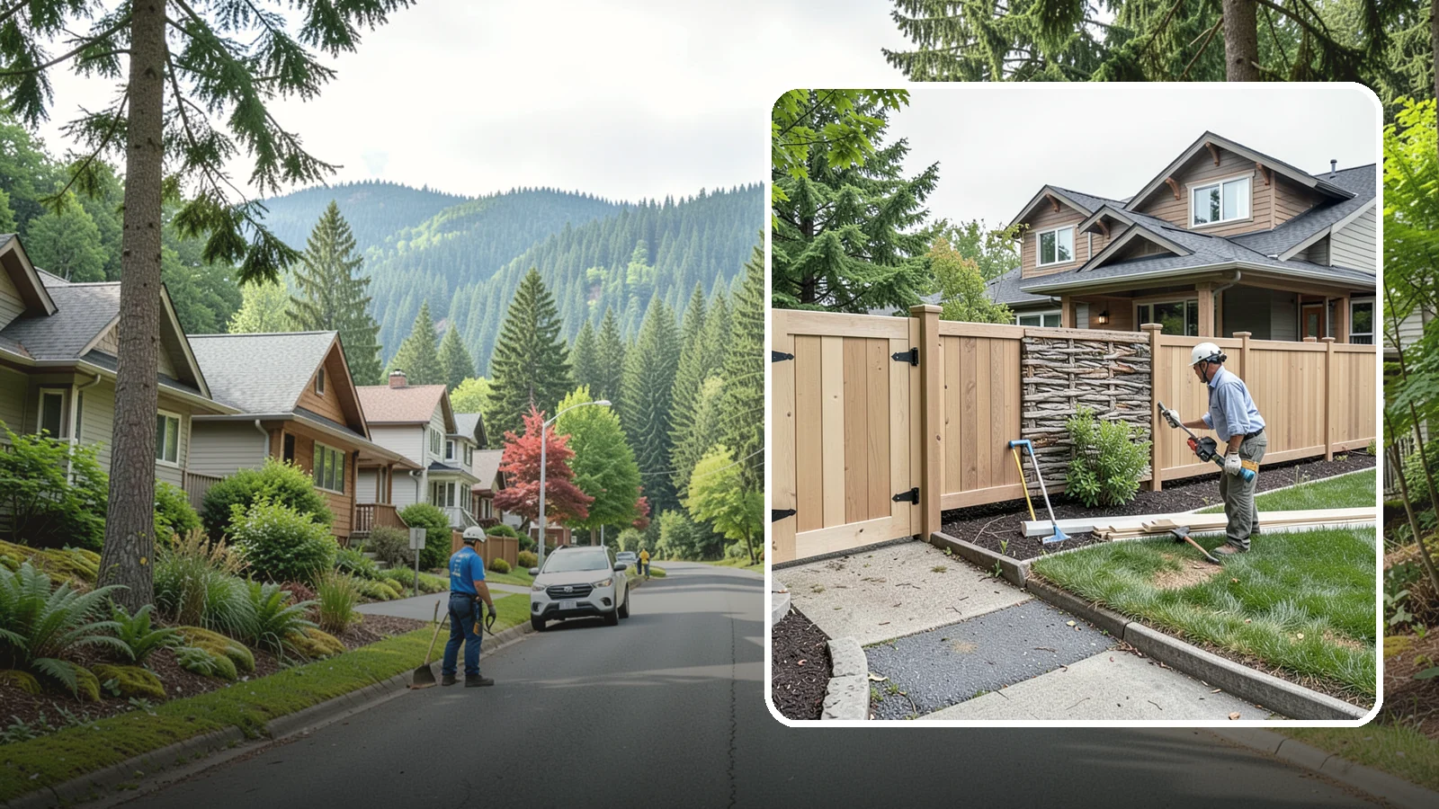 Privacy Fence Installation in Darrington, Snohomish County, WA - A full-height privacy fence that blocks sightlines and buffers noise around your outdoor space.