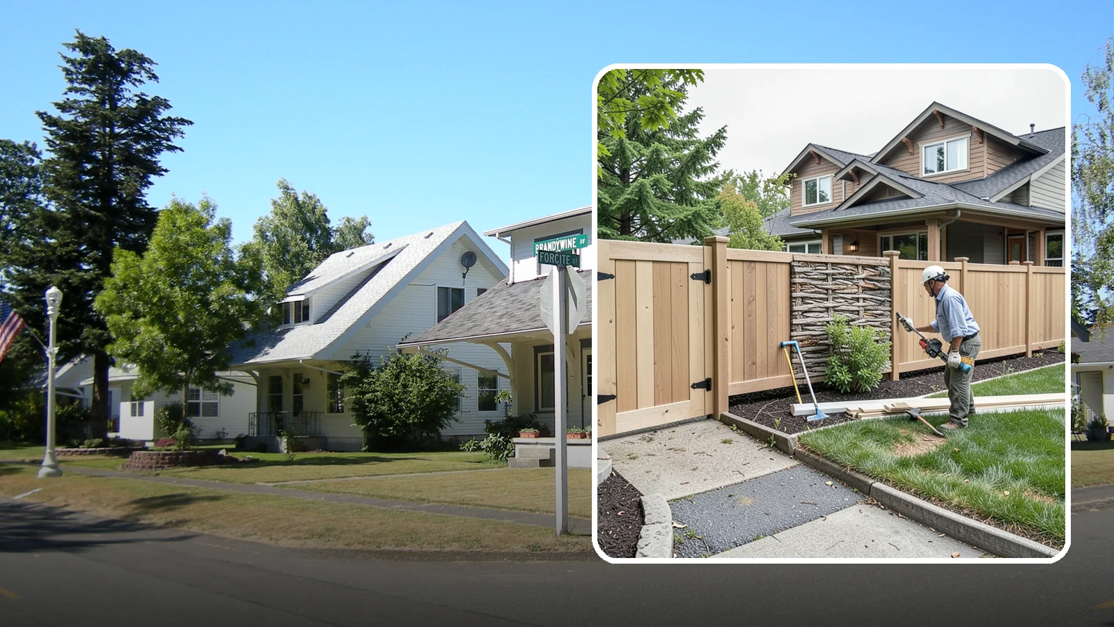 Privacy Fence Installation in DuPont, Pierce County, WA - A full-height privacy fence that blocks sightlines and buffers noise around your outdoor space.