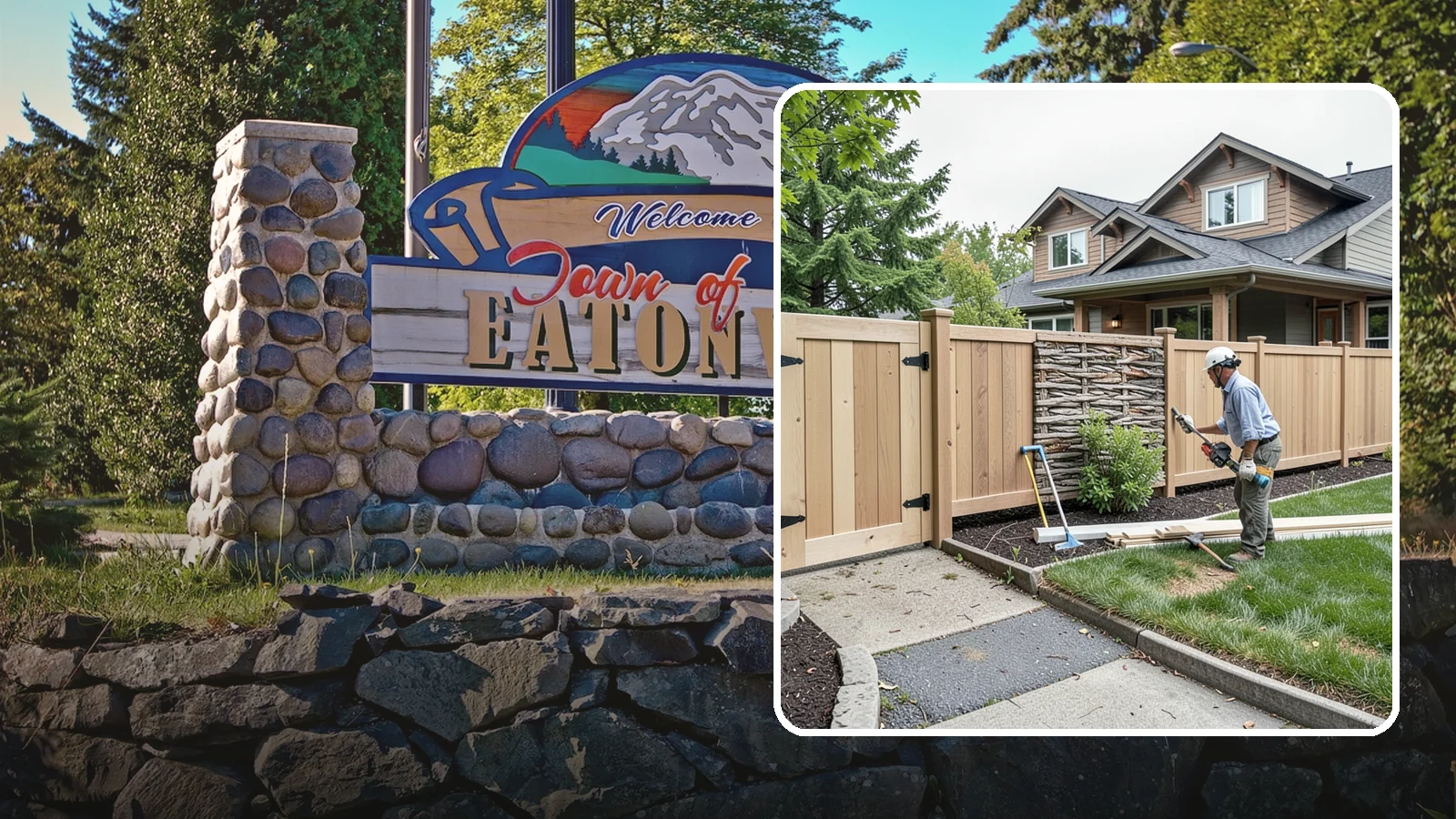 Privacy Fence Installation in Eatonville, Pierce County, WA - A full-height privacy fence that blocks sightlines and buffers noise around your outdoor space.