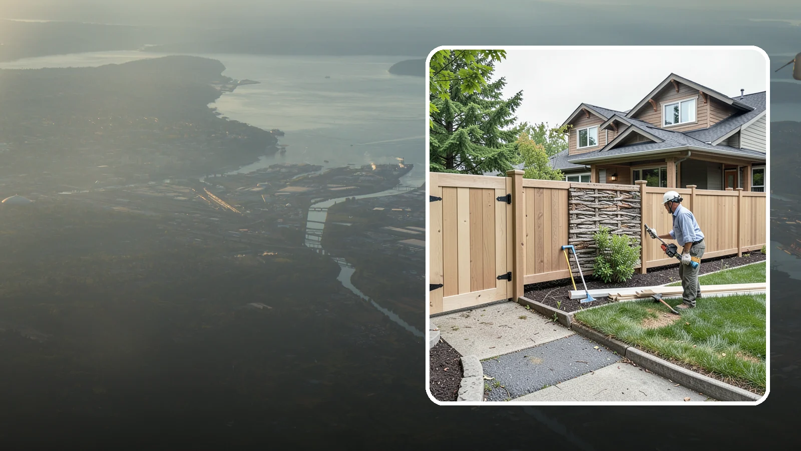 Privacy Fence Installation in Fife, Pierce County, WA - A full-height privacy fence that blocks sightlines and buffers noise around your outdoor space.