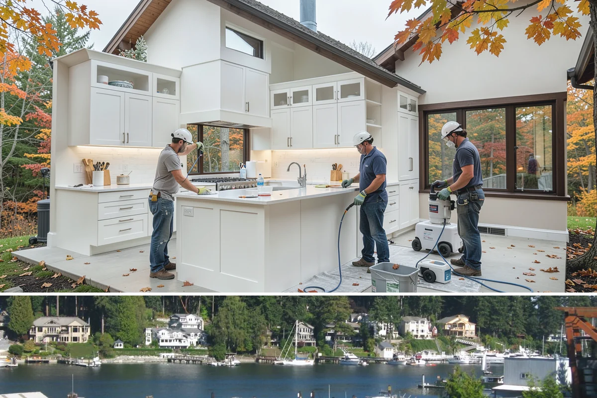 Privacy Fence Installation in Gig Harbor, Pierce County, WA - Summer installation lets tall-panel footings cure before winter wind and rain arrive.