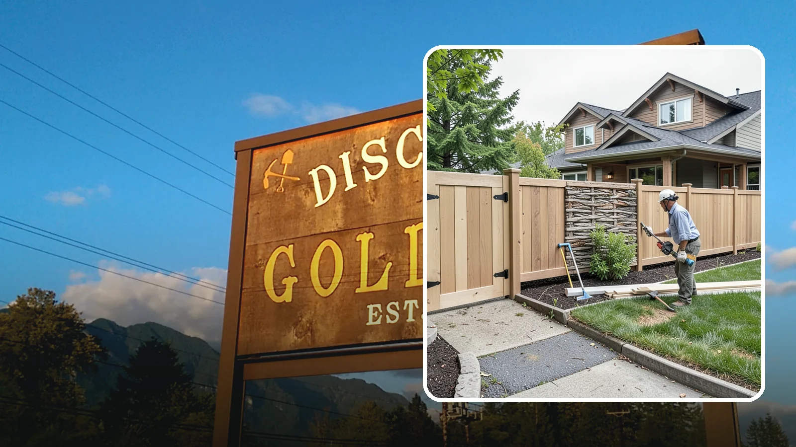 Privacy Fence Installation in Gold Bar, Snohomish County, WA - A full-height privacy fence that blocks sightlines and buffers noise around your outdoor space.