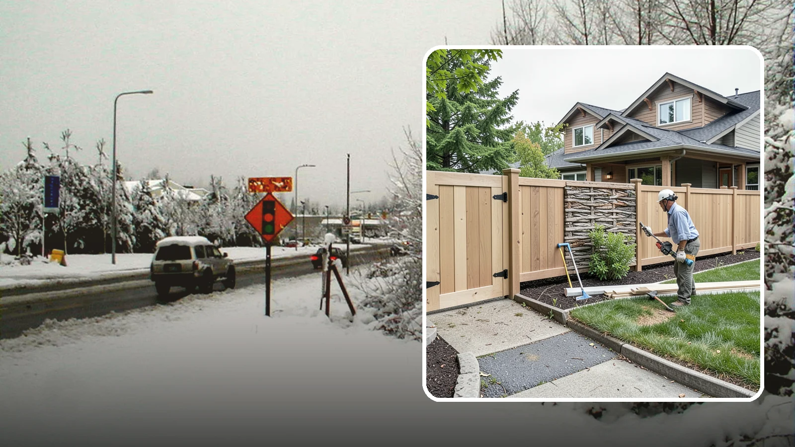 Privacy Fence Installation in Newcastle, King County, WA - A full-height privacy fence that blocks sightlines and buffers noise around your outdoor space.