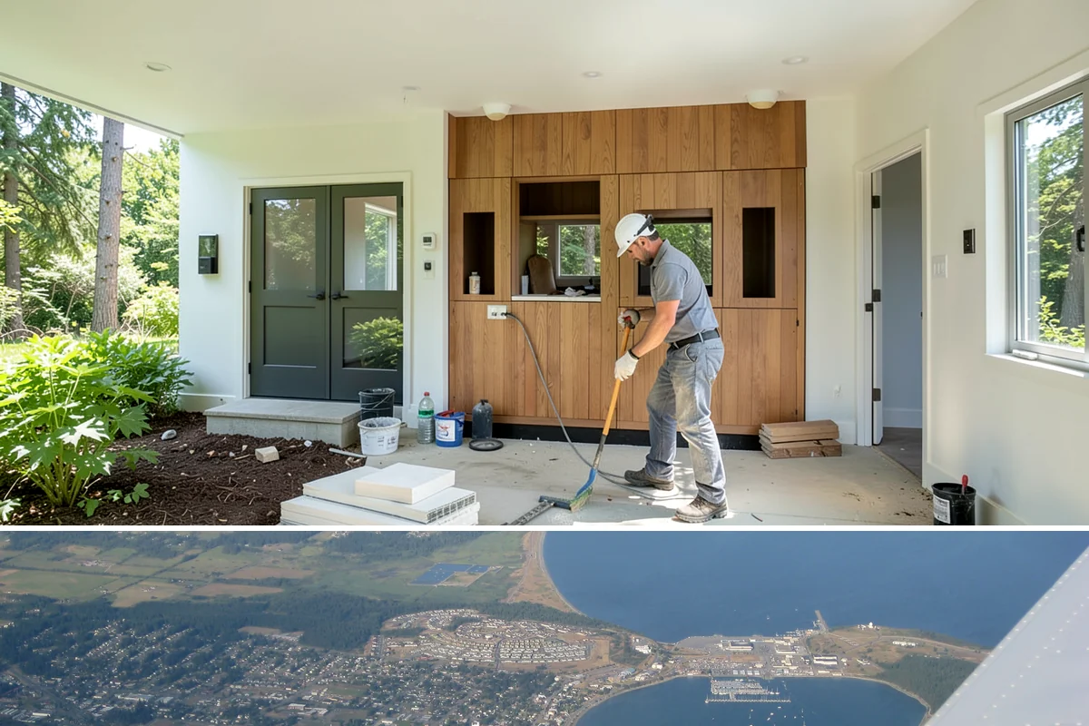 Privacy Fence Installation in Oak Harbor, Island County, WA - Summer installation lets tall-panel footings cure before winter wind and rain arrive.