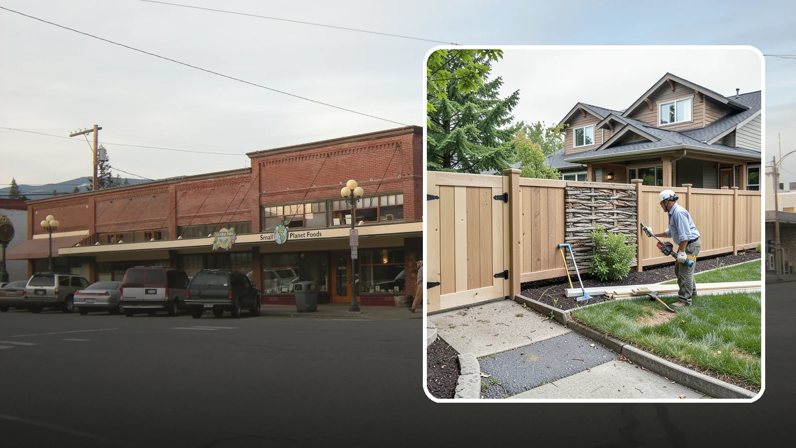 Privacy Fence Installation in Sedro-Woolley, Skagit County, WA - A full-height privacy fence that blocks sightlines and buffers noise around your outdoor space.