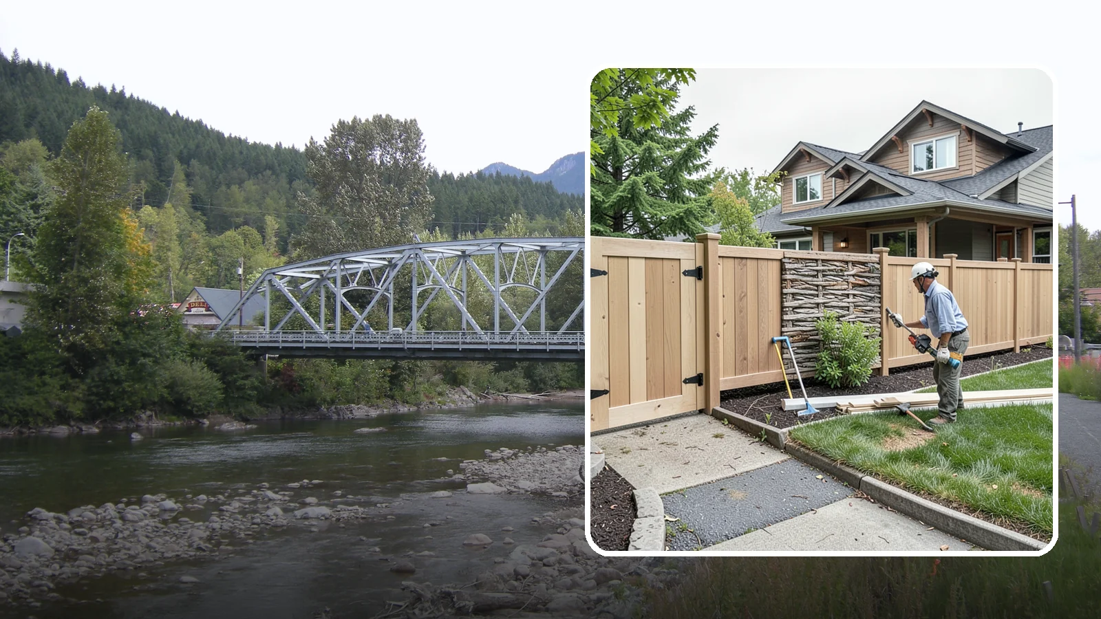 Privacy Fence Installation in Skykomish, King County, WA - A full-height privacy fence that blocks sightlines and buffers noise around your outdoor space.