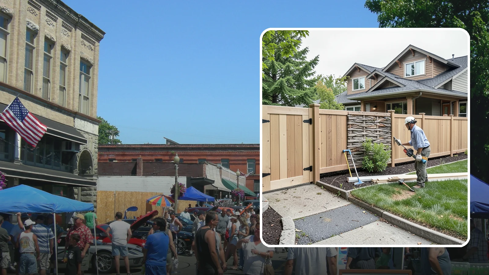Privacy Fence Installation in Snohomish, Snohomish County, WA - A full-height privacy fence that blocks sightlines and buffers noise around your outdoor space.