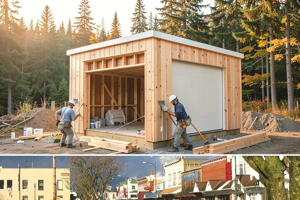 Privacy Screen Installation in Arlington, Snohomish County, WA - Dry-season installation lets footings cure and finishes bond before winter dampness.