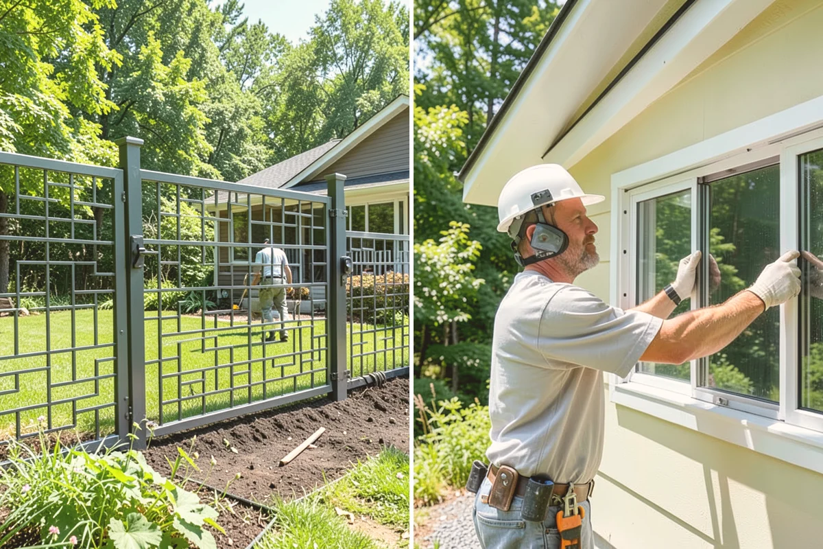 Privacy Screen Installation in Bothell, King County, WA - Identify the areas to screen and confirm property lines