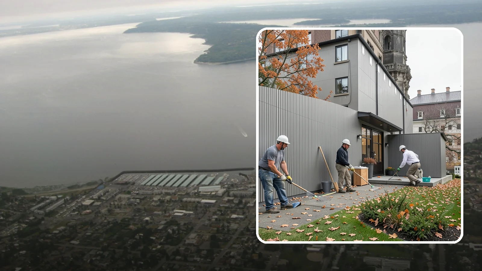 Privacy Screen Installation in Des Moines, King County, WA - An attractive privacy screen that shields patios, hot tubs, or property lines from view while adding backyard style.