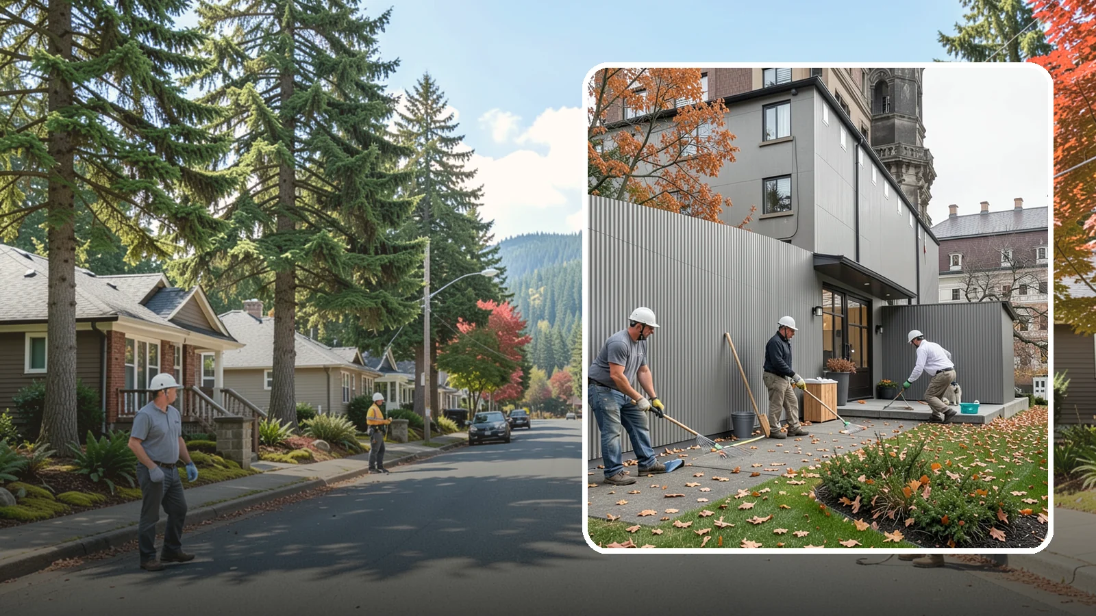 Privacy Screen Installation in Hunts Point, King County, WA - An attractive privacy screen that shields patios, hot tubs, or property lines from view while adding backyard style.