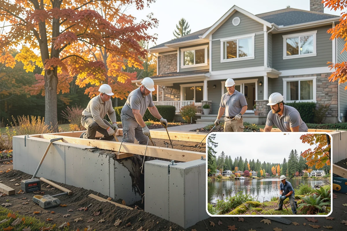Privacy Screen Installation in La Conner, Skagit County, WA - Creates secluded areas in your yard