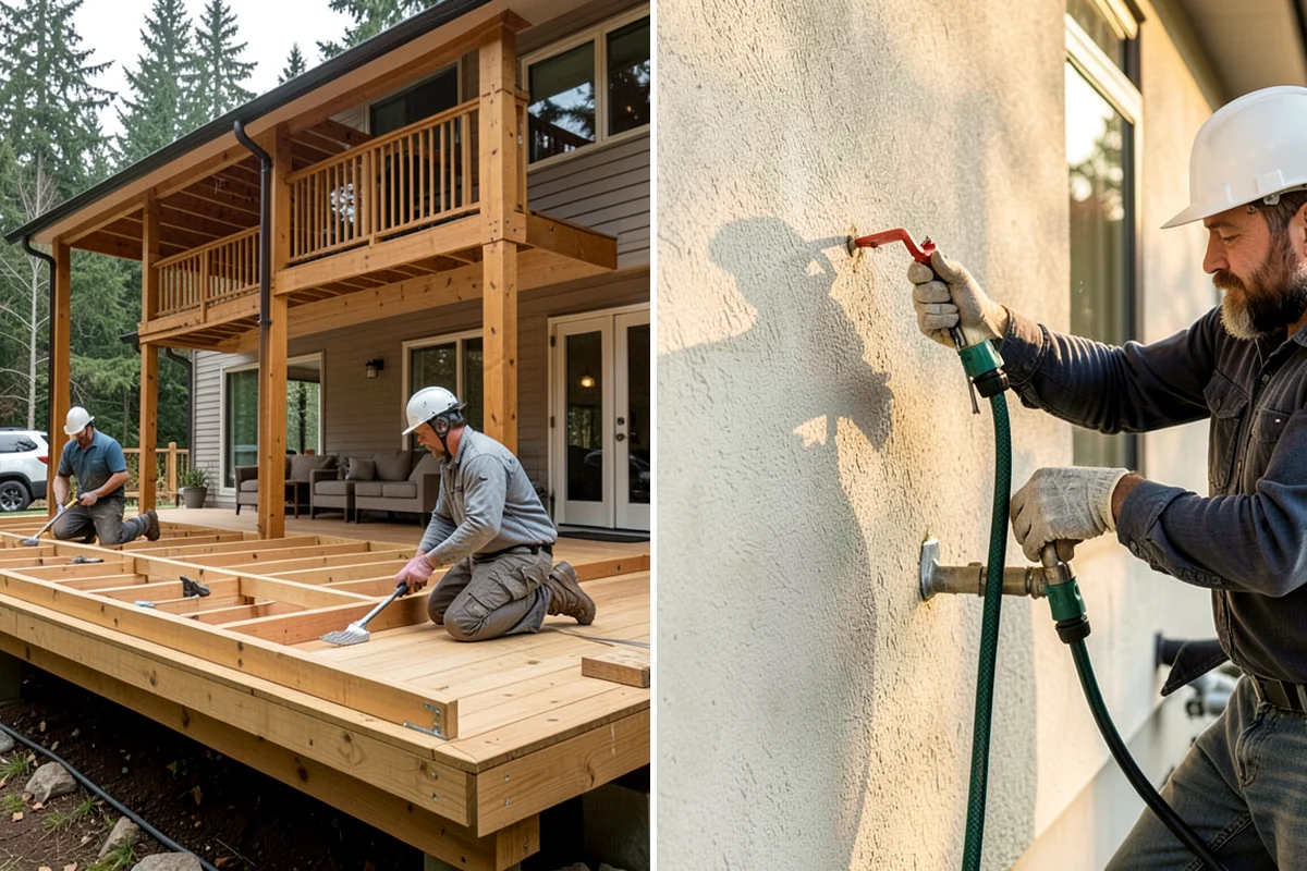 Privacy Screen Installation in Lakewood, Pierce County, WA - Identify the areas to screen and confirm property lines