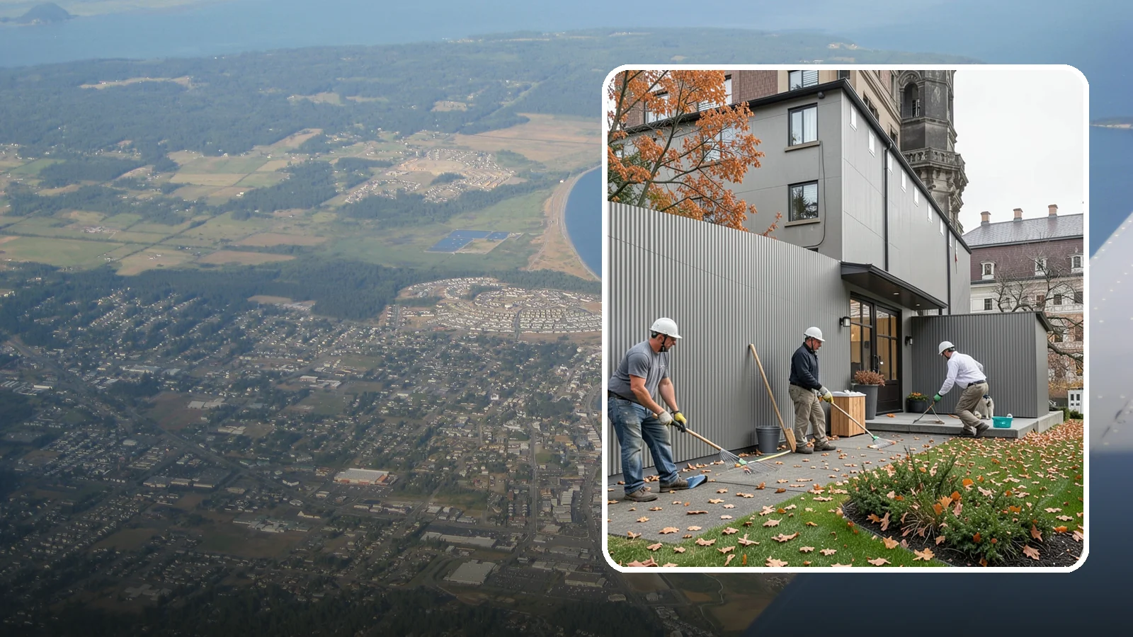 Privacy Screen Installation in Oak Harbor, Island County, WA - An attractive privacy screen that shields patios, hot tubs, or property lines from view while adding backyard style.
