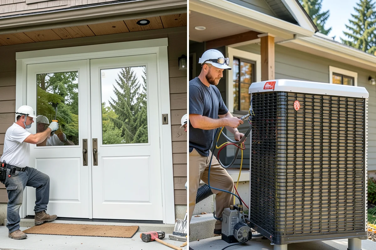 Privacy Screen Installation in Puyallup, Pierce County, WA - Identify the areas to screen and confirm property lines