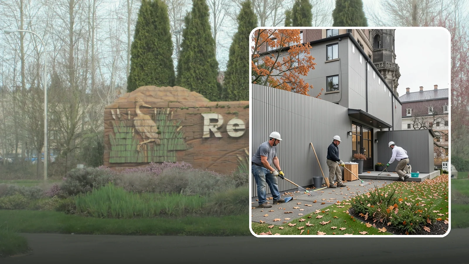 Privacy Screen Installation in Renton, King County, WA - An attractive privacy screen that shields patios, hot tubs, or property lines from view while adding backyard style.