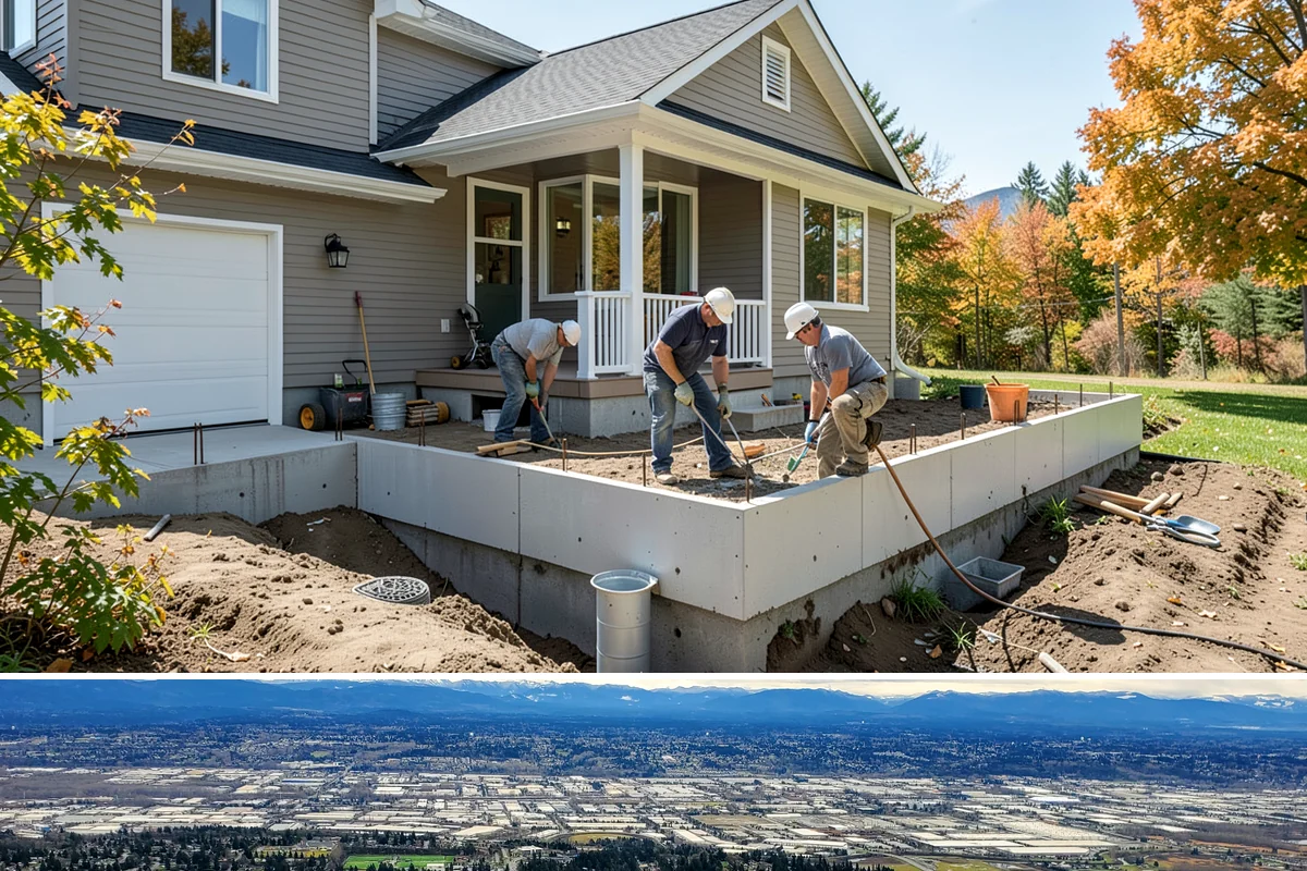 Privacy Screen Installation in SeaTac, King County, WA - Dry-season installation lets footings cure and finishes bond before winter dampness.