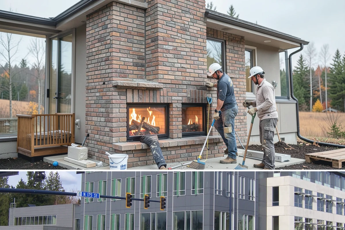 Privacy Screen Installation in Shoreline, King County, WA - Dry-season installation lets footings cure and finishes bond before winter dampness.