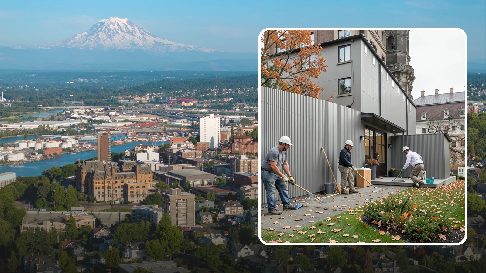 Privacy Screen Installation in Tacoma, Pierce County, WA - An attractive privacy screen that shields patios, hot tubs, or property lines from view while adding backyard style.