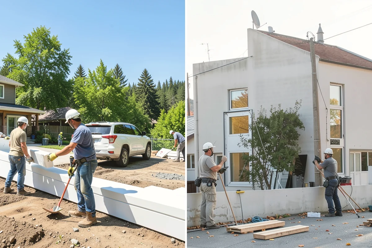 Privacy Screen Installation in University Place, Pierce County, WA - Identify the areas to screen and confirm property lines