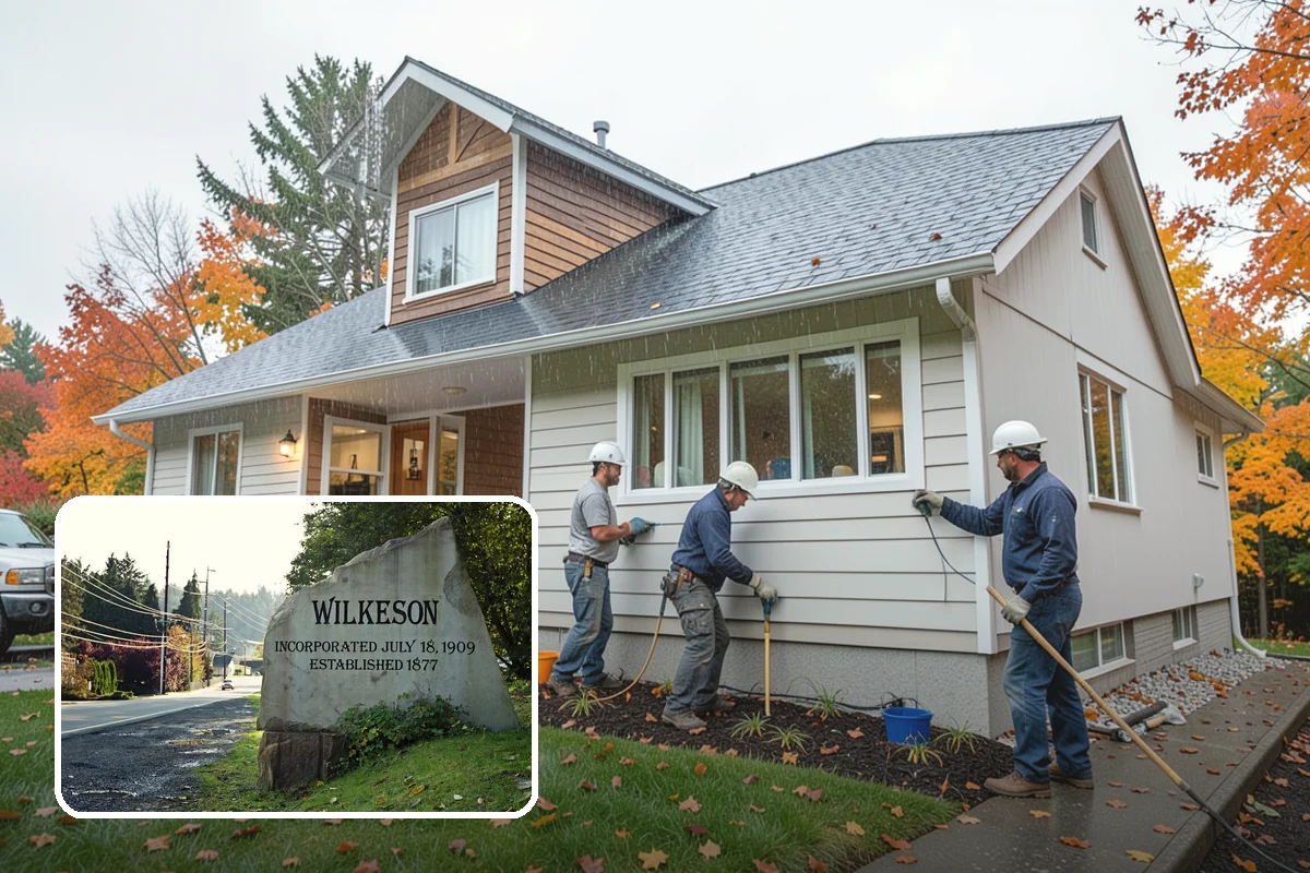 Privacy Screen Installation in Wilkeson, Pierce County, WA - Creates secluded areas in your yard