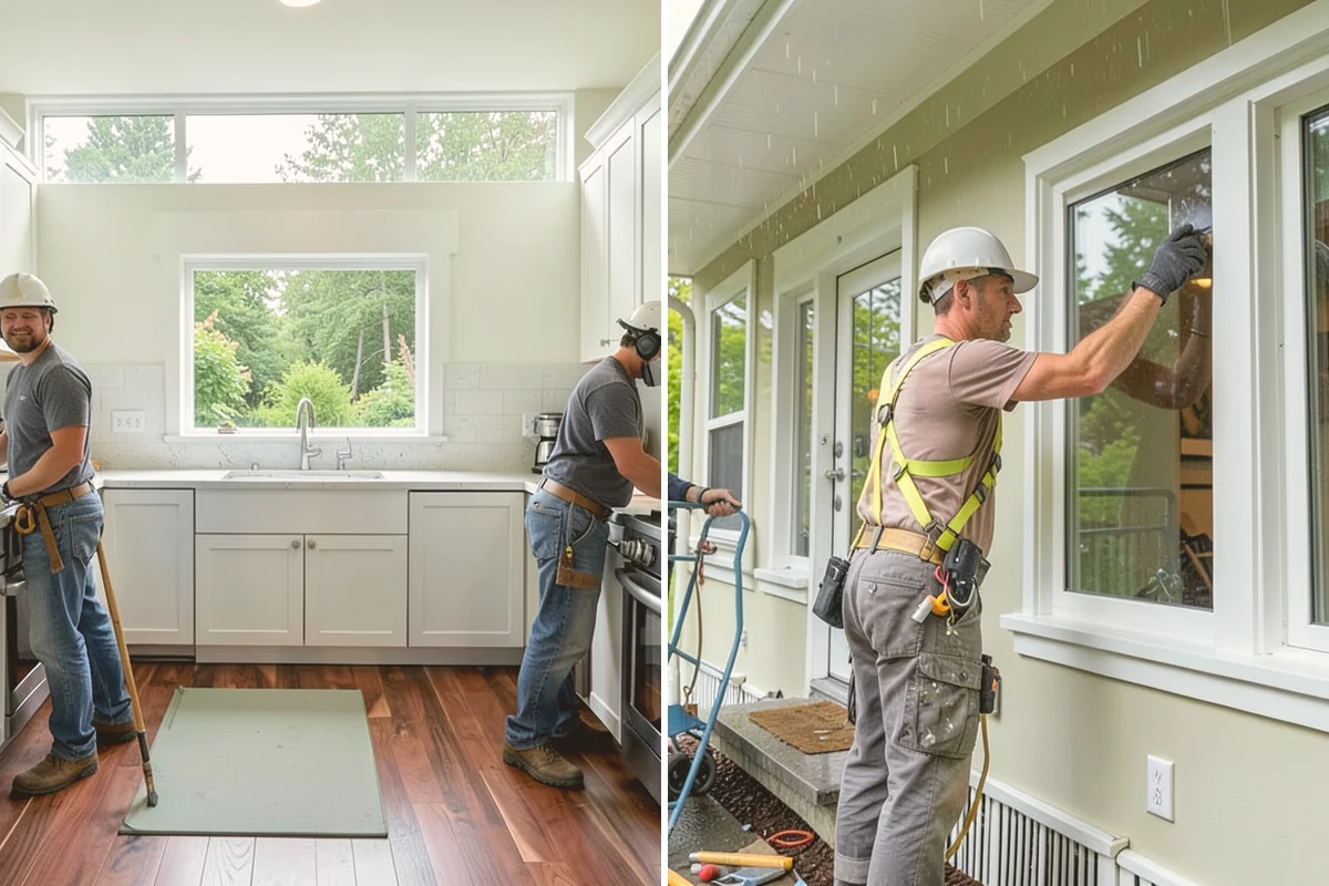 Pull-Out Shelf Installation in Brier, Snohomish County, WA - Measure cabinet interiors and openings