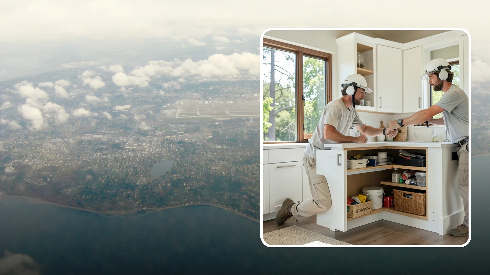 Pull-Out Shelf Installation in Burien, King County, WA - Adding roll-out shelves inside existing base cabinets so you can reach items in the back without bending and digging.