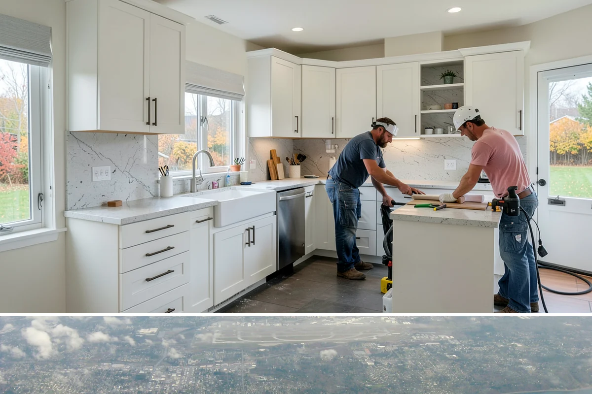 Pull-Out Shelf Installation in Burien, King County, WA - Interior storage upgrades can be installed in any season with no weather dependency.