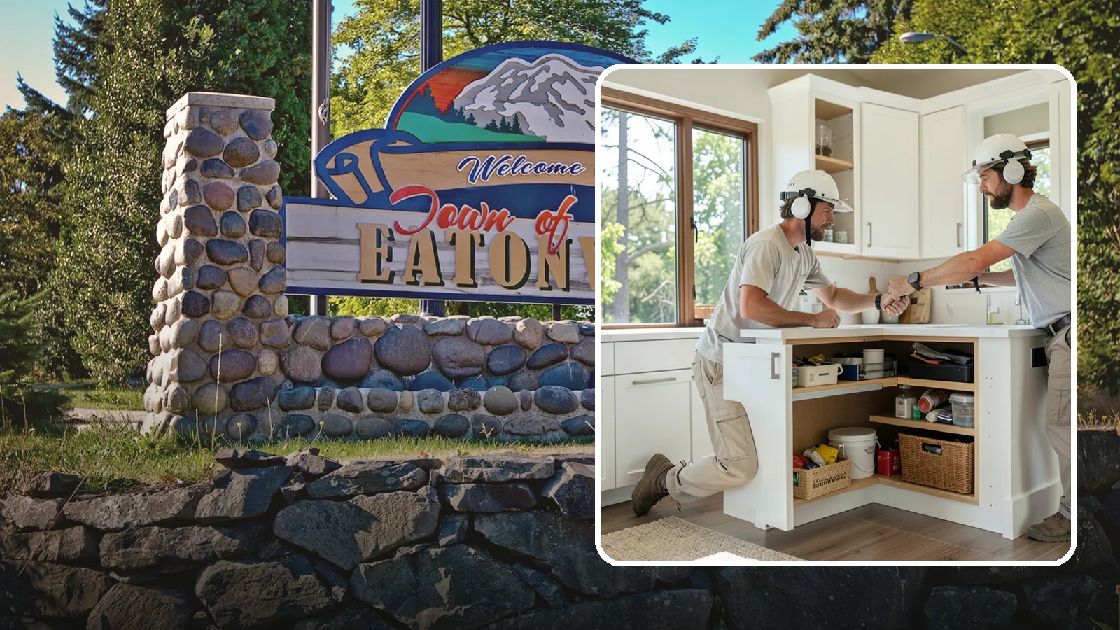 Pull-Out Shelf Installation in Eatonville, Pierce County, WA - Adding roll-out shelves inside existing base cabinets so you can reach items in the back without bending and digging.